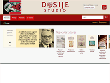 Tablet Screenshot of dosije.rs
